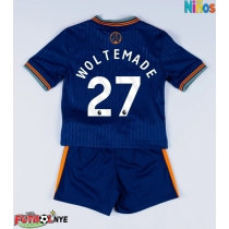 Camiseta Newcastle United Nick Woltemade #27 Tercera Equipación para niños 2025-26 manga corta (+ pantalones cortos)